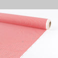 Lightweight Candy Stripe Cotton / Cupro - Red