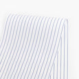 Fine Stripe Smooth Cotton - Blue / White