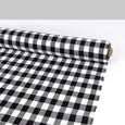 Tencel / Cotton Gingham - Black