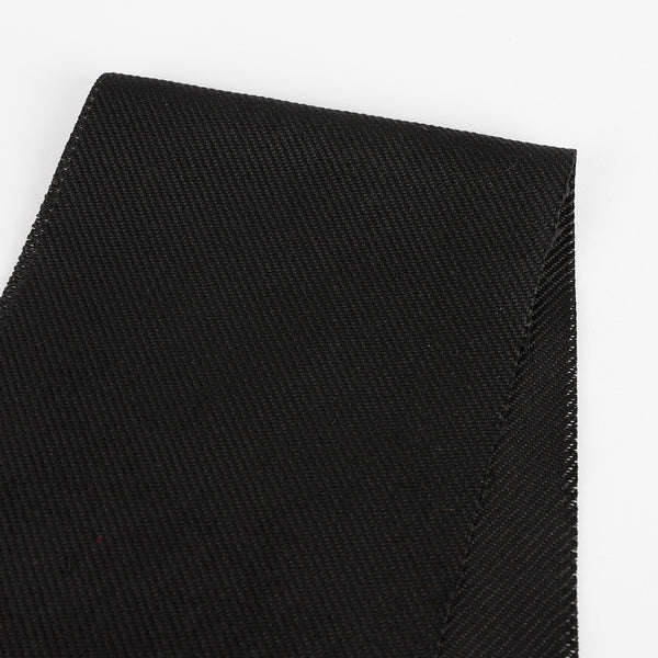 Japanese Heavyweight Twill Suiting - Black