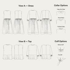 Make by TFS - Ivy Dress + Top / PDF – The Fabric Store Online