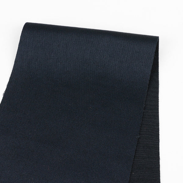 Japanese Sateen Suiting - Navy