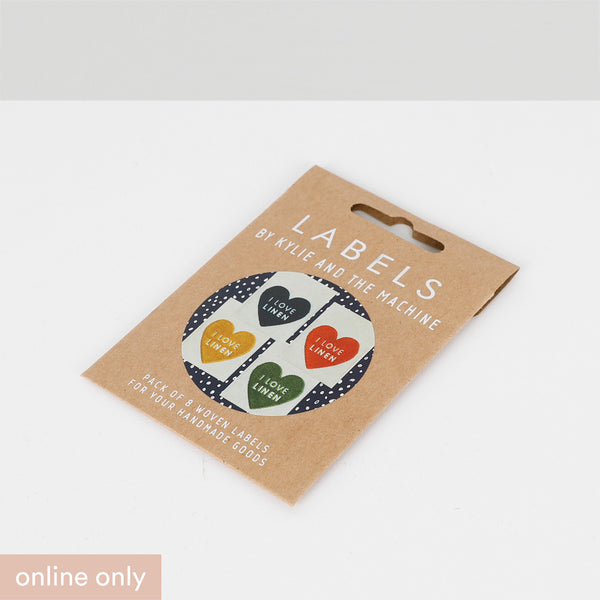 KATM Woven Labels - I Love Linen