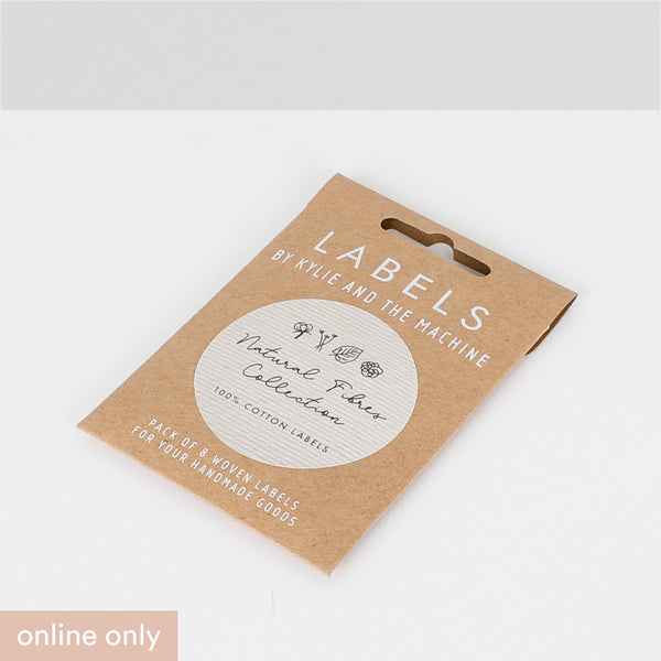 KATM Woven Labels - Natural Fibres