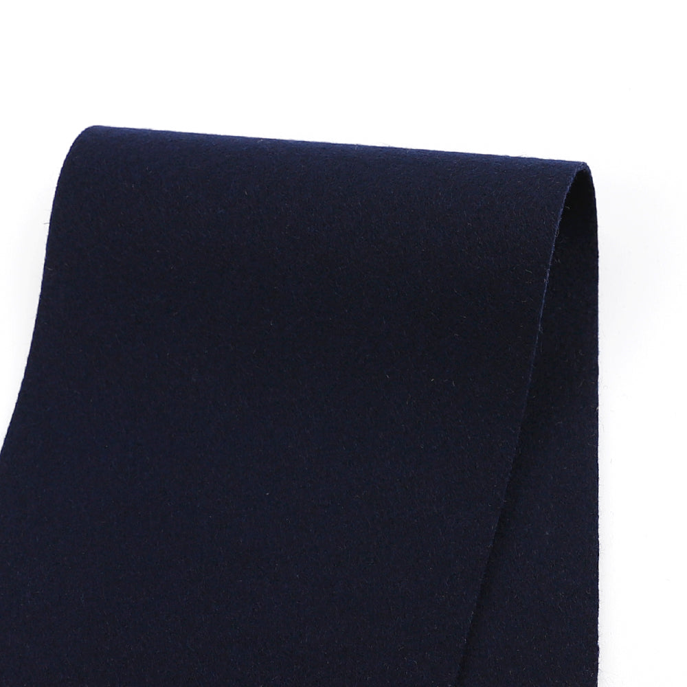 Pure Wool Melton - Navy – The Fabric Store Online