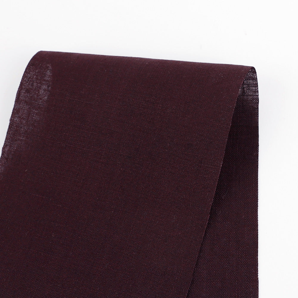 Plain Weave Linen - Blackcurrant