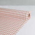 Gingham Linen - Vintage Blush