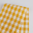 Gingham Linen - Canary
