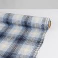 Linen Plaid - Blue