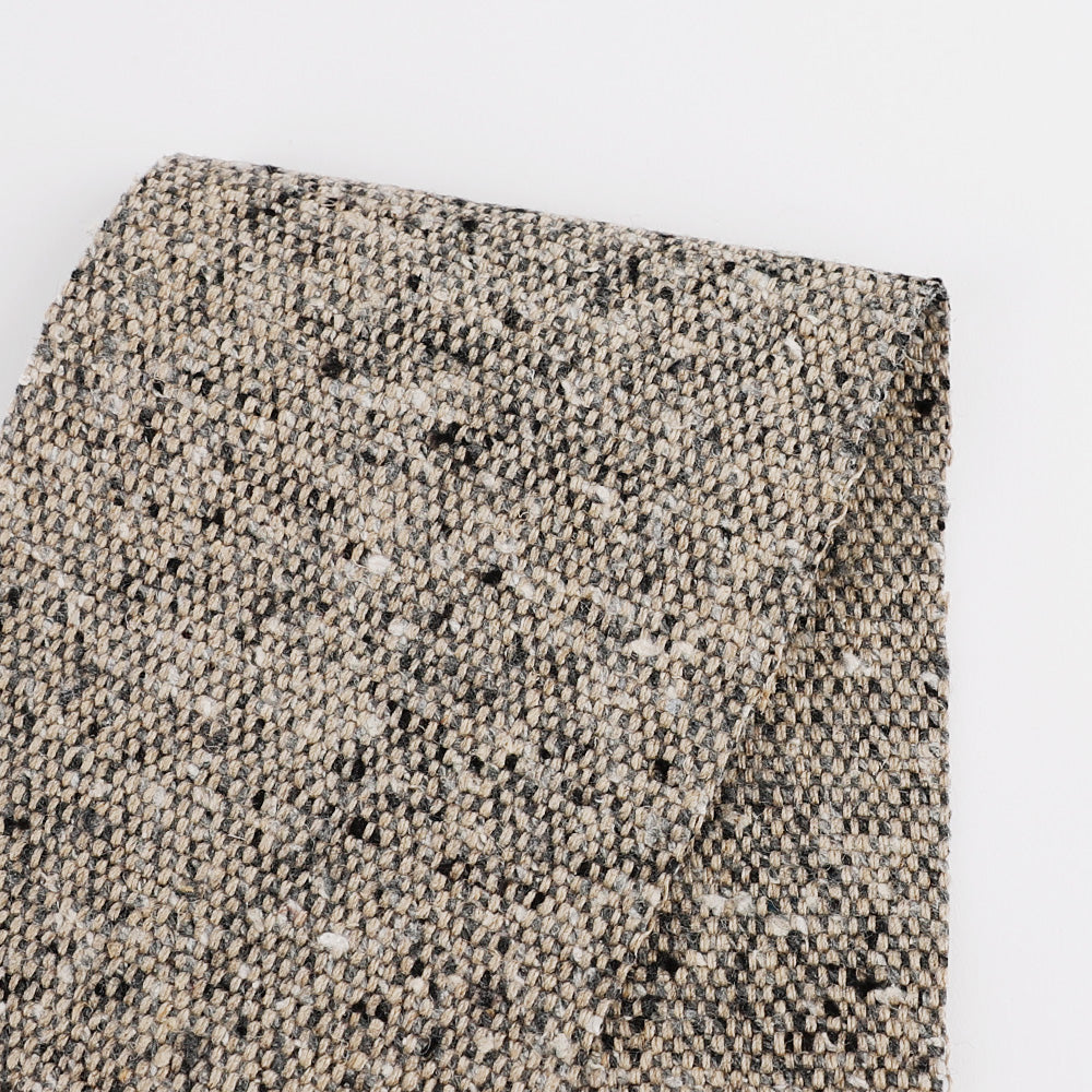 Heavyweight Linen Blend Tweed - Granola – The Fabric Store Online