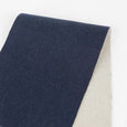 Japanese Reversible Wool / Silk Coating - Marine / Chalk
