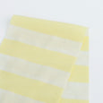 Merino Jersey Stripe - Lemon / Ivory