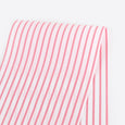 Music Stripe Cotton Shirting - Bubblegum