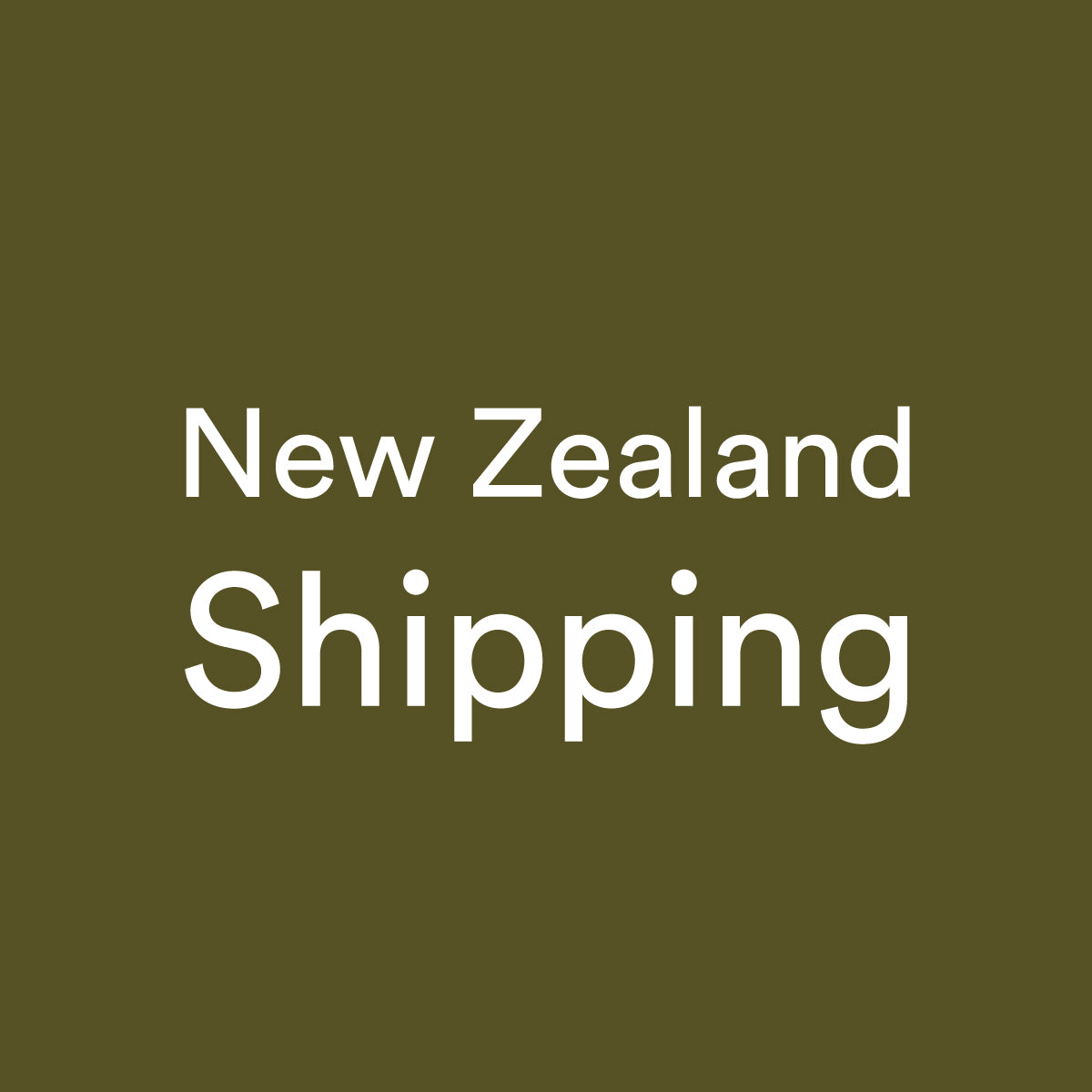 New Zealand Shipping - Add On