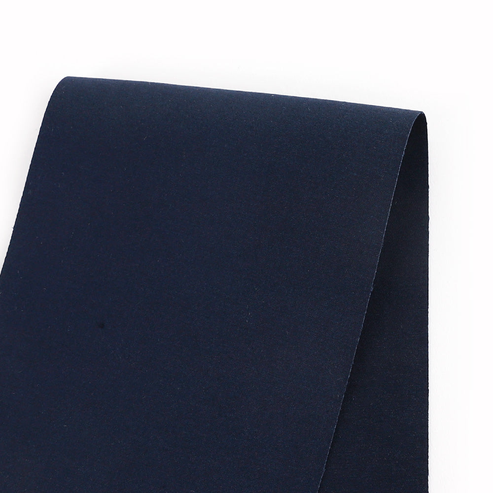 Heavyweight Smooth Stretch Cotton - Navy – The Fabric Store Online