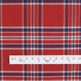 Plaid Cotton Oxford - Red Mix