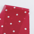 Polka Dot Viscose Georgette - Fuschia