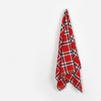 Plaid Brushed Cotton Twill - Postbox