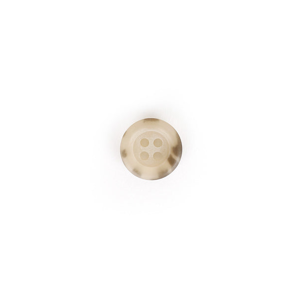 Recycled Paper Button 15mm - Light