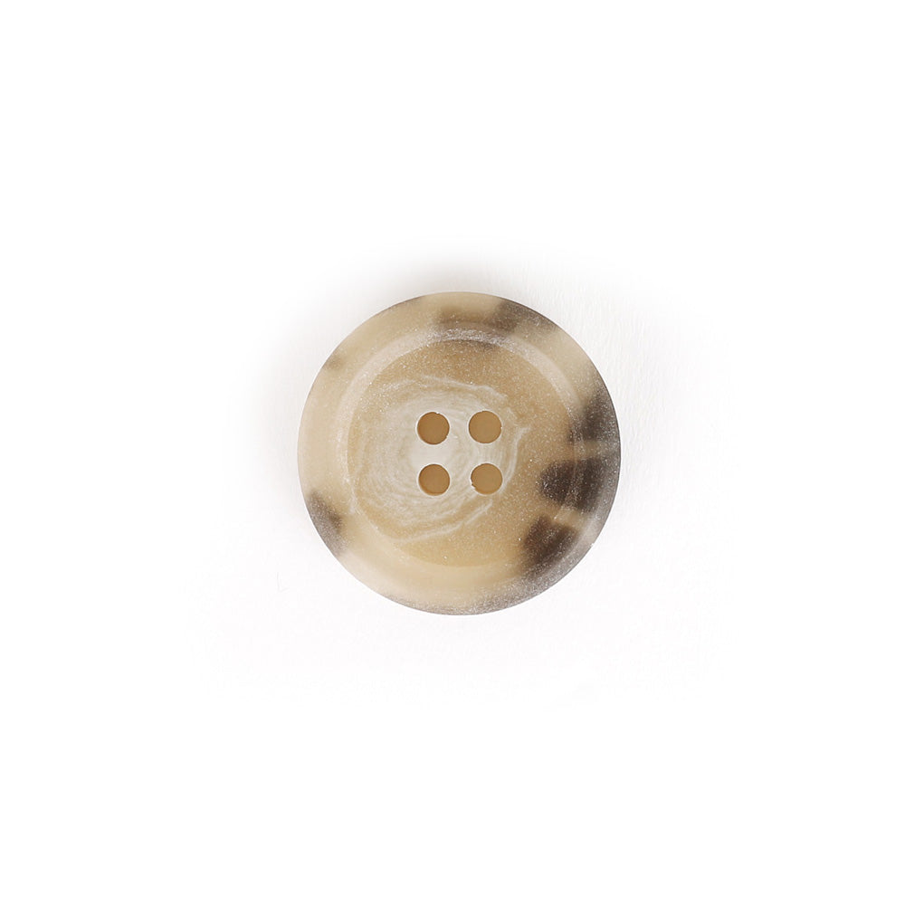 Recycled Paper Button 25.4mm - Light