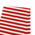 Natural Cotton Stripe Jersey - Red
