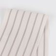 Shadow Stripe Cotton Shirting - Soy