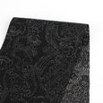 Metallic Silk / Cotton Wallpaper Jacquard - Black