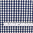 Gingham Cotton / Silk Voile - Yale