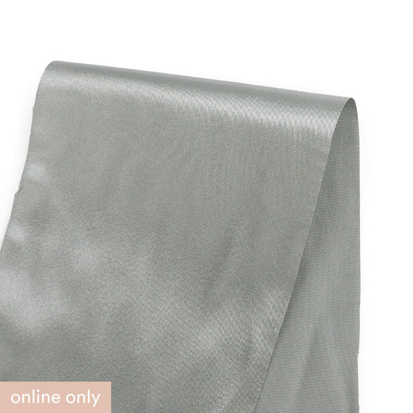 Poly Satin Lining - Silver