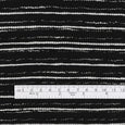 Italian Stretch Cotton Blend Tweed - Black