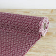 Textured Cotton Weave - Burgundy