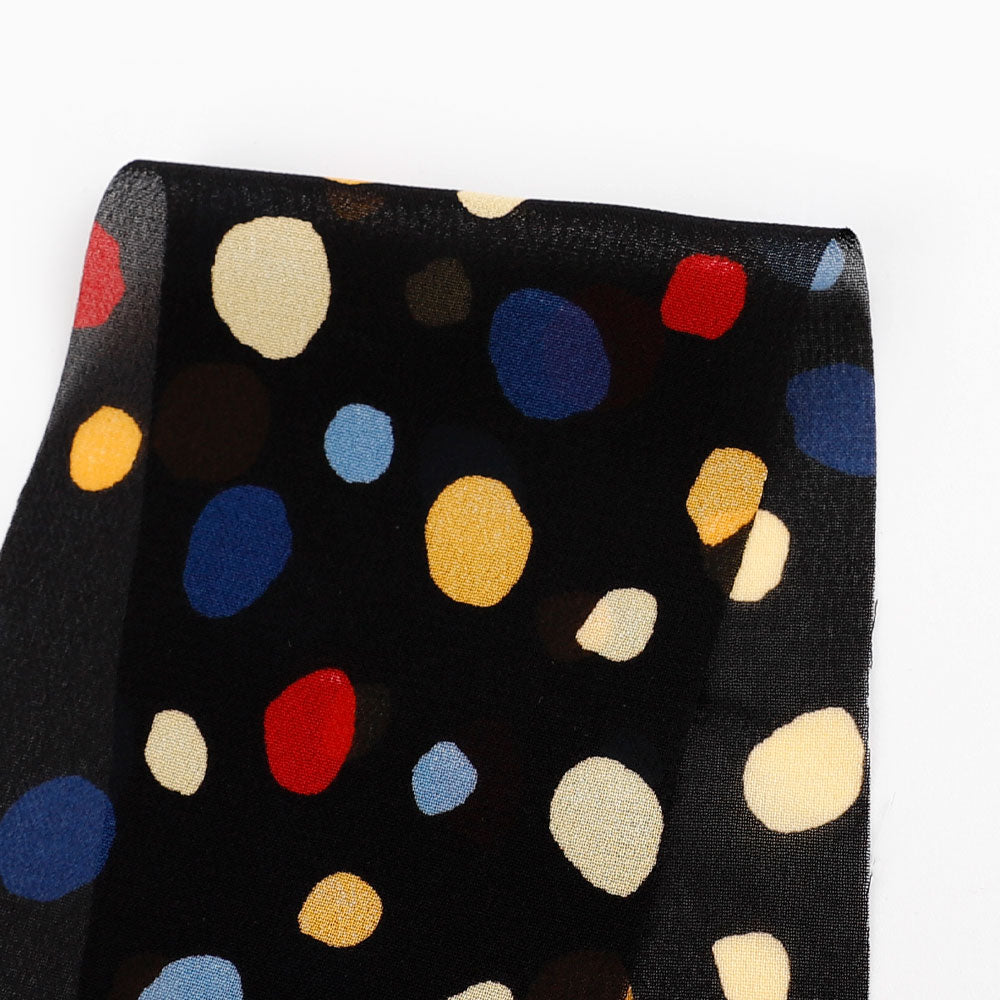 Painted Spots Viscose Georgette - Primary