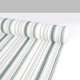 Motif Stripe Cotton - Grey