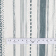 Motif Stripe Cotton - Grey