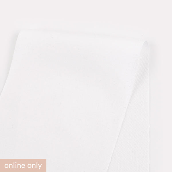 Soft Cotton Twill - White