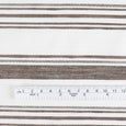 Woven Stripe Cotton / Linen - Portobello