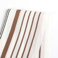 Awning Stripe Cotton / Linen - Ivory / Acorn