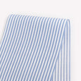 Woven Stripe Cotton Twill - Wedgewood
